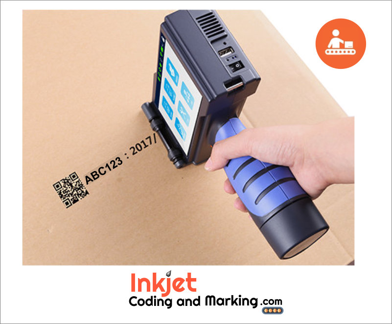 TouchJet TWO Handheld Inkjet Printer - Two Inch Handheld Printer - Label  Maker