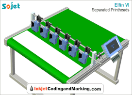 Packaging Automation Printing - Coding Conveyor Line