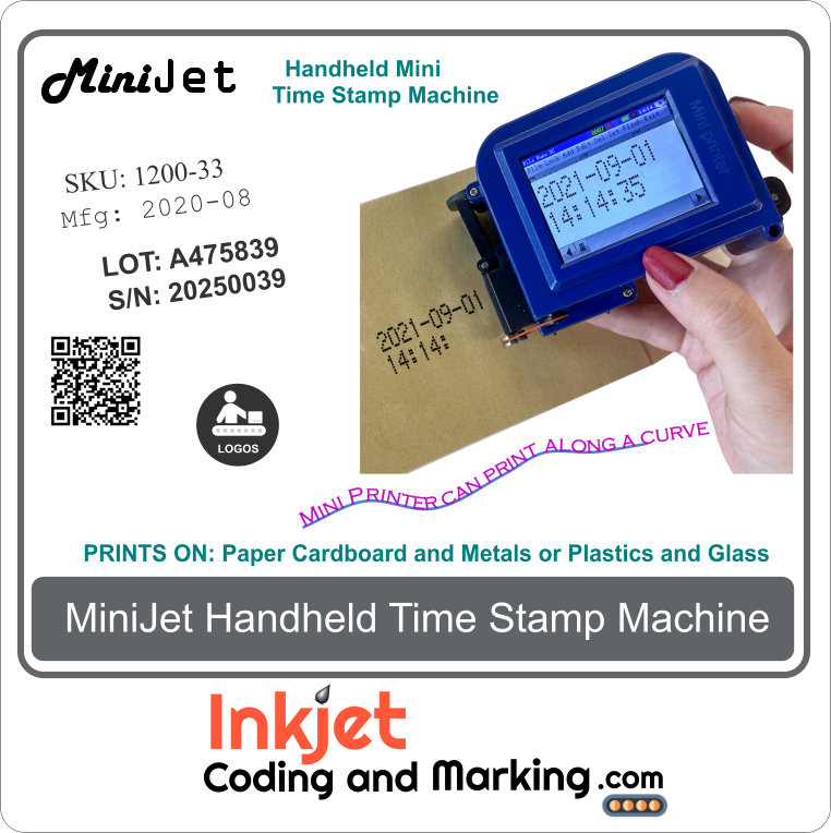 Electronic Date and Time Stamp Handheld